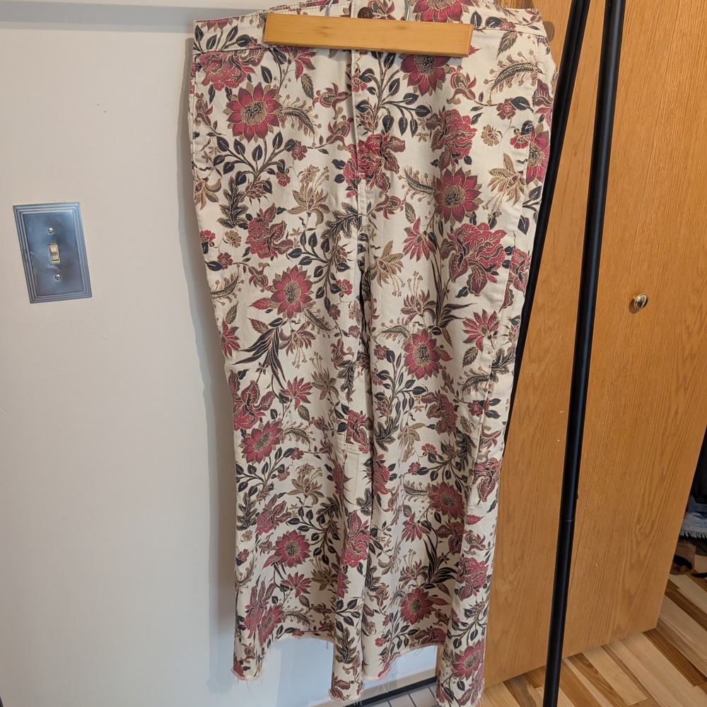 We The Free Pink Midi Pencil Pants Resort Wear